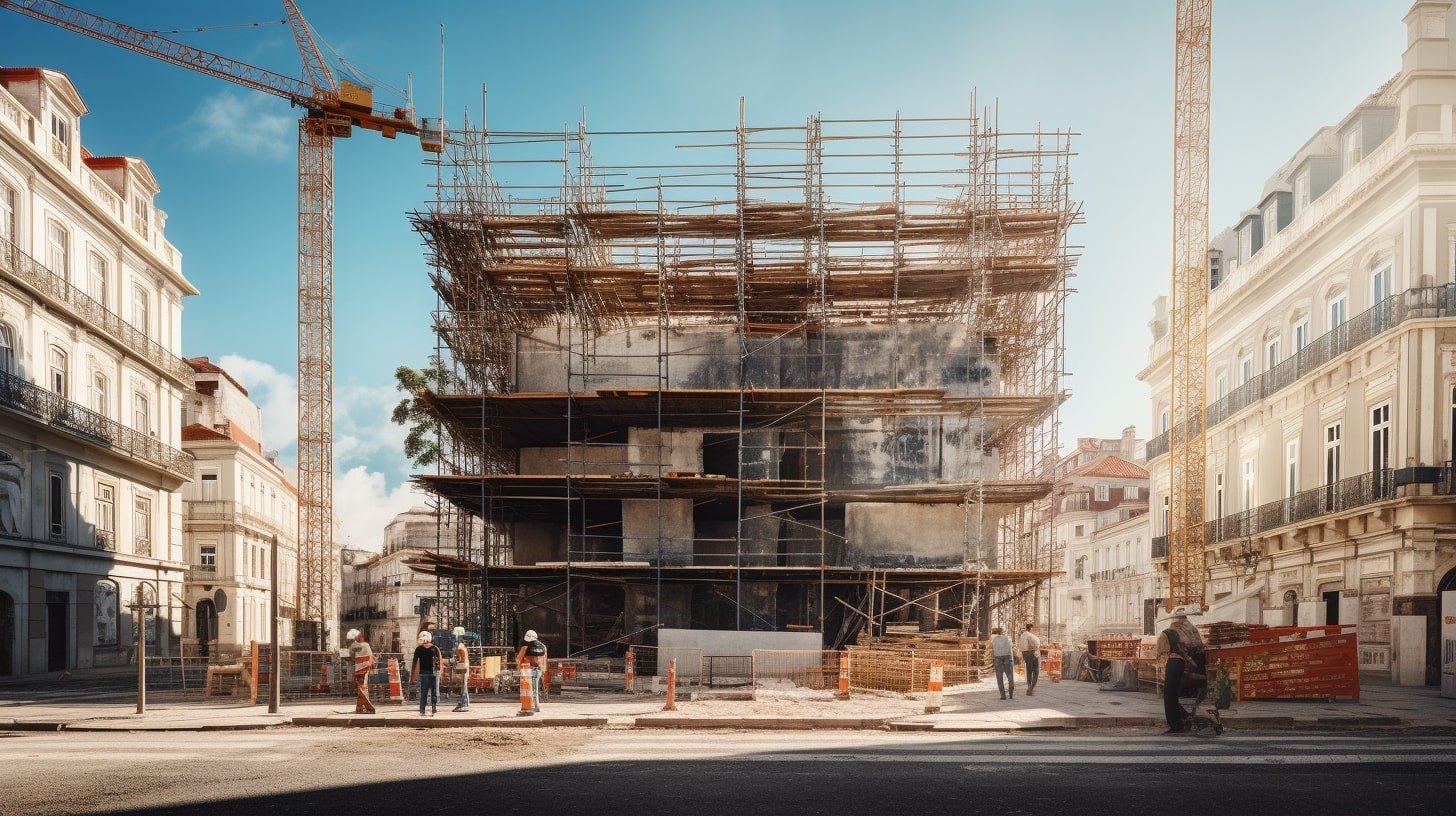 Lisbon building construction