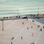 lisbon summer heat haze city